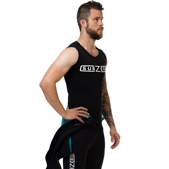 Subzero neoprenvest set fra siden