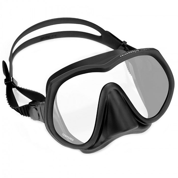 Frivannsliv vidsyn dykkermaske til uv-jagt og dykning
